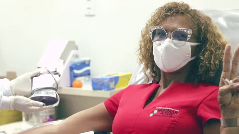 AGJ Doando Sangue!