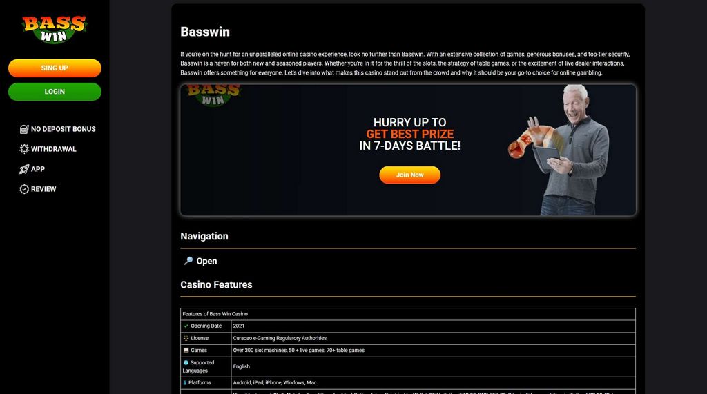 Concerning Us - Bass Win Gambling Establishment